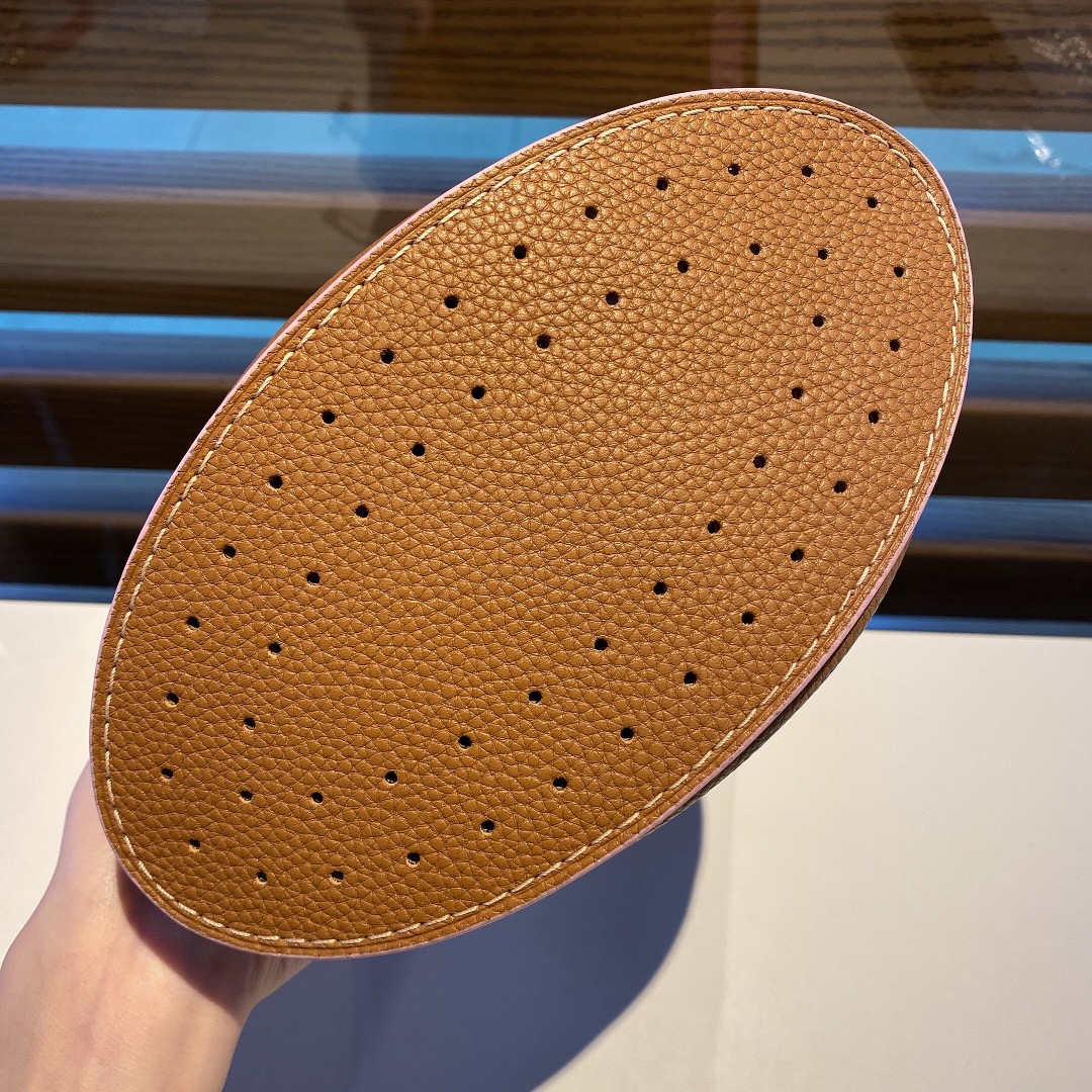 델보 팽 미니 버킷 크로스백